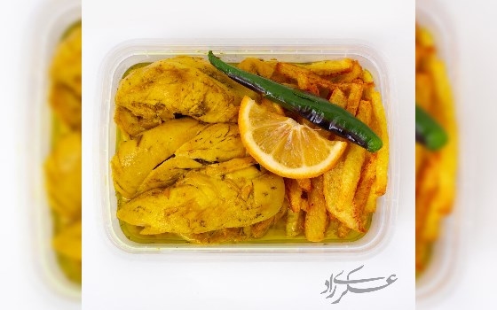 قرمه مرغ تیکه ای
